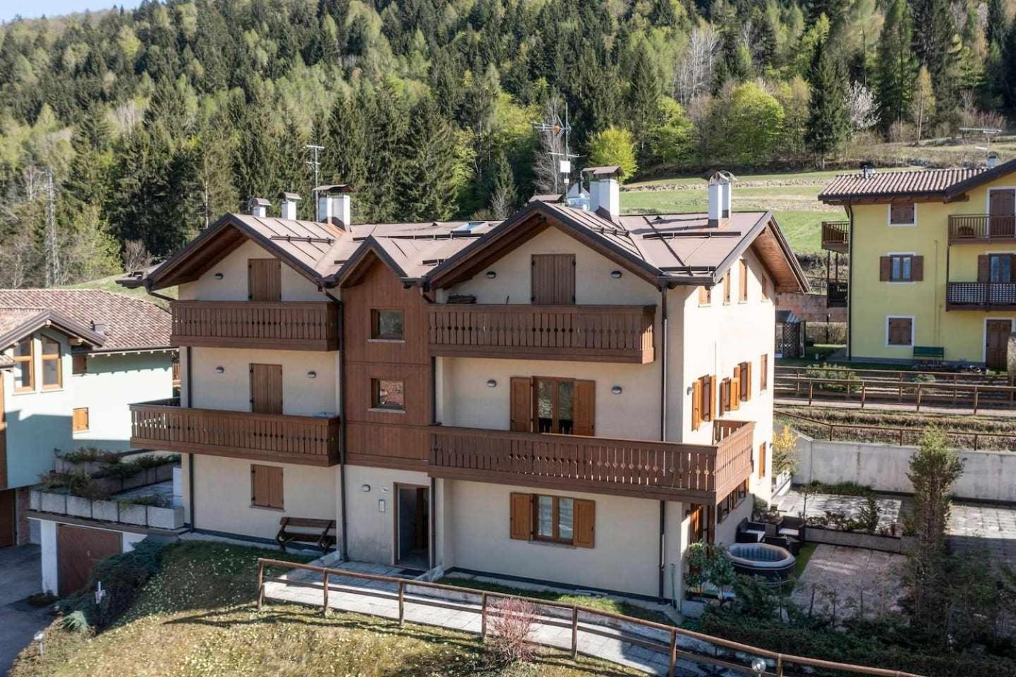Апартаменты Nature La Casa Della Montagna Каведаго Экстерьер фото